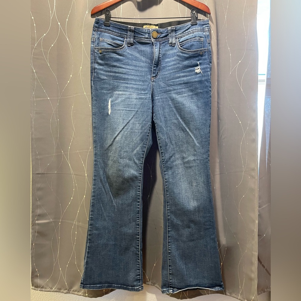 Democracy Dark Blue Flare Jeans